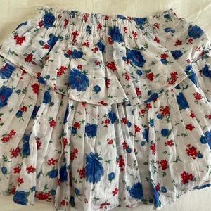 LoveShackFancy Mini Skirt
